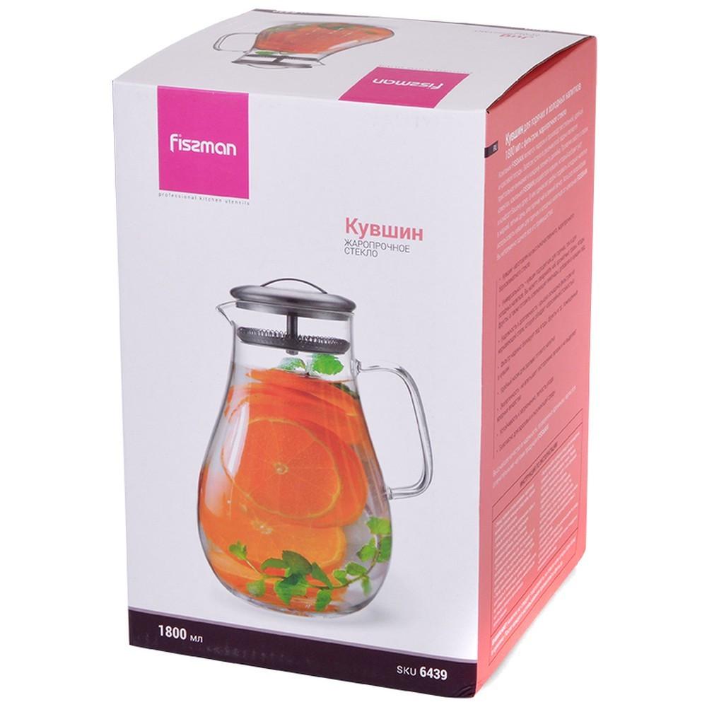 Кувшин Fissman 1,6 л (6439) - фото 9 Кувшин Fissman 1,6 л (6439) - фото 9