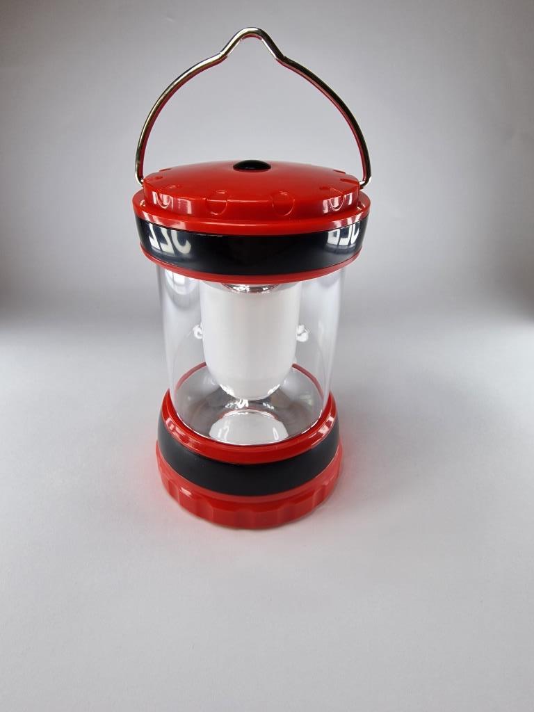 Фонарь-лампа кемпинговый KT-606 на батарейках Красный