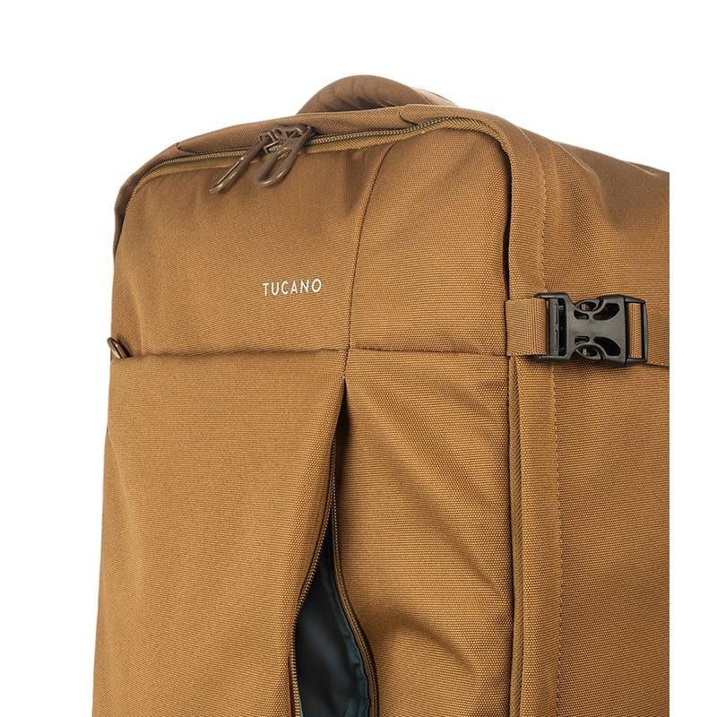 Дорожная сумка на колесах Tucano Tugo M Trolley 45 л Коричневый (BTRTUG-M-MC) - фото 8