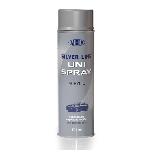 Фарба аерозольна Mixon Uni Spray у балоні для дисків 0,5 л Золотий