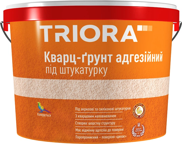 Грунтовка кварцевая под декоративную штукатурку TRIORA 10 л (3150871431)