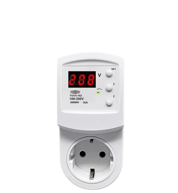 Розетка захисна TOMZN TOVS-16Z з дисплеєм 16A 220-230V (3039780134)