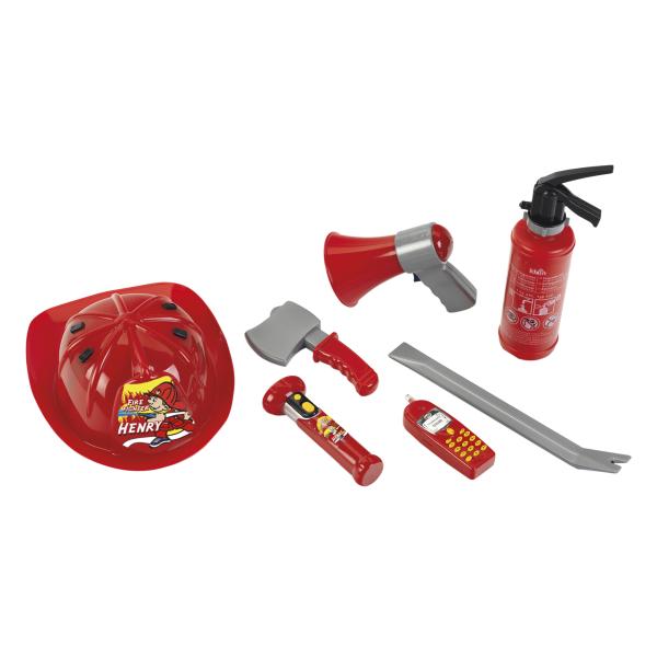 Игрушечный набор пожарного со шлемом (8967)