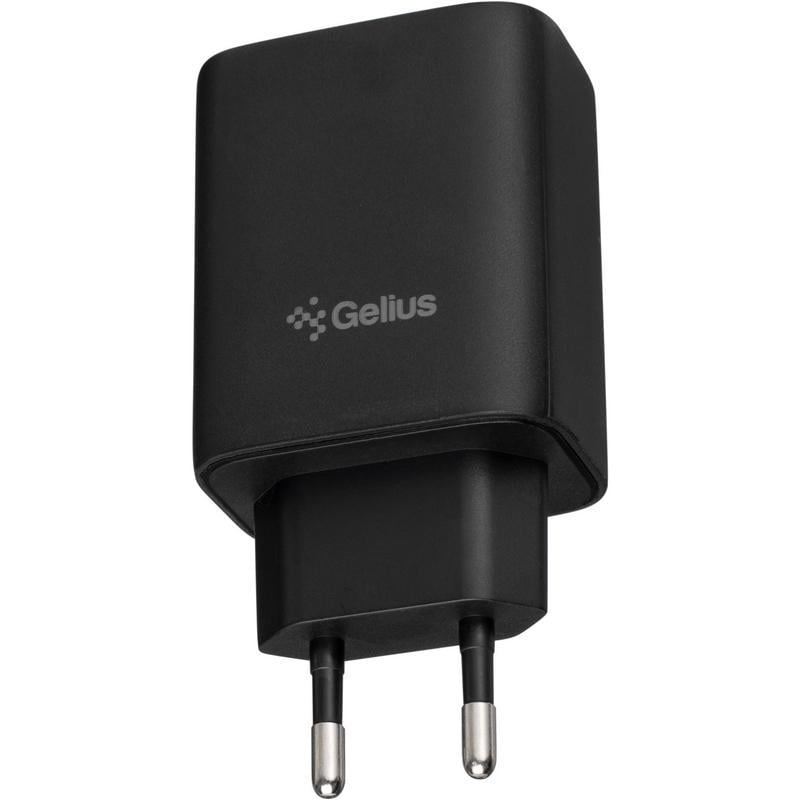 Зарядний пристрій Gelius Power Pulse GP-HC057 65W USB + 2Type-C QC/PD/PPS Black (19597054) - фото 5