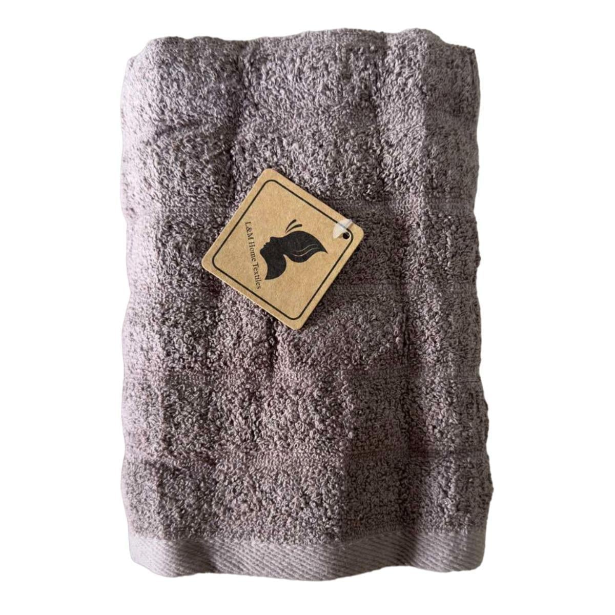 Полотенце банное Home Textiles Шарпей махра 130x70 см Коричневый (00000038643)