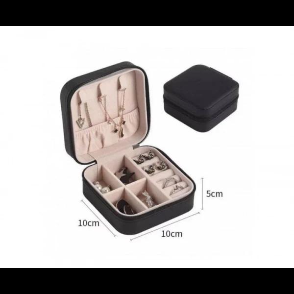 Скринька для прикрас маленький 10х10х5 см Чорний (AD-2225) - фото 4 Скринька для прикрас маленький 10х10х5 см Чорний (AD-2225) - фото 4