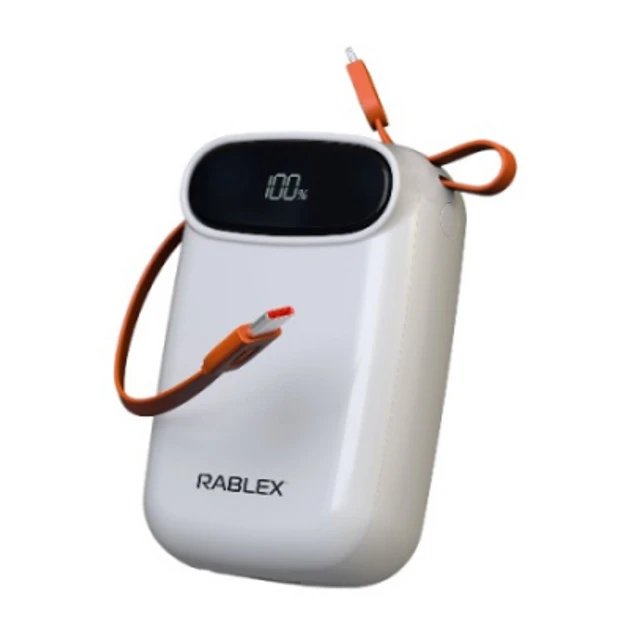 Повербанк з дисплеєм Rablex RB10FP 10000 mAh Fast charging 88W/PD35W