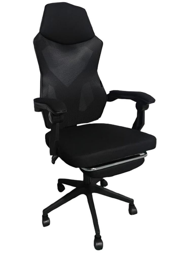 Офісне крісло Bonro B-918 з підставкою для ніг Чорний (31707252) Офісне крісло Bonro B-918 з підставкою для ніг Чорний (31707252)