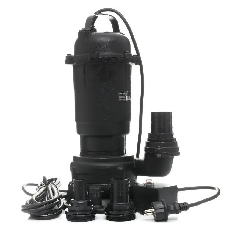 Погружной дренажный насос с измельчителем Kraft&Dele KD764 3200 Вт