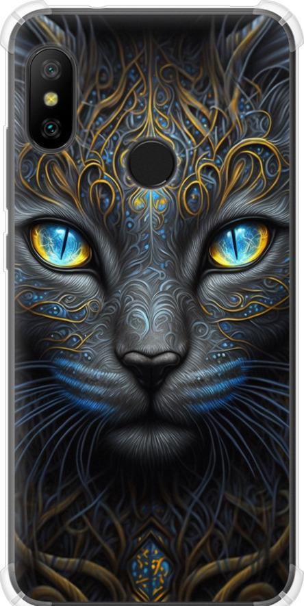Чехол на Xiaomi Mi A2 Lite Кошка (5548sp-1522-42517) Чехол на Xiaomi Mi A2 Lite Кошка (5548sp-1522-42517)