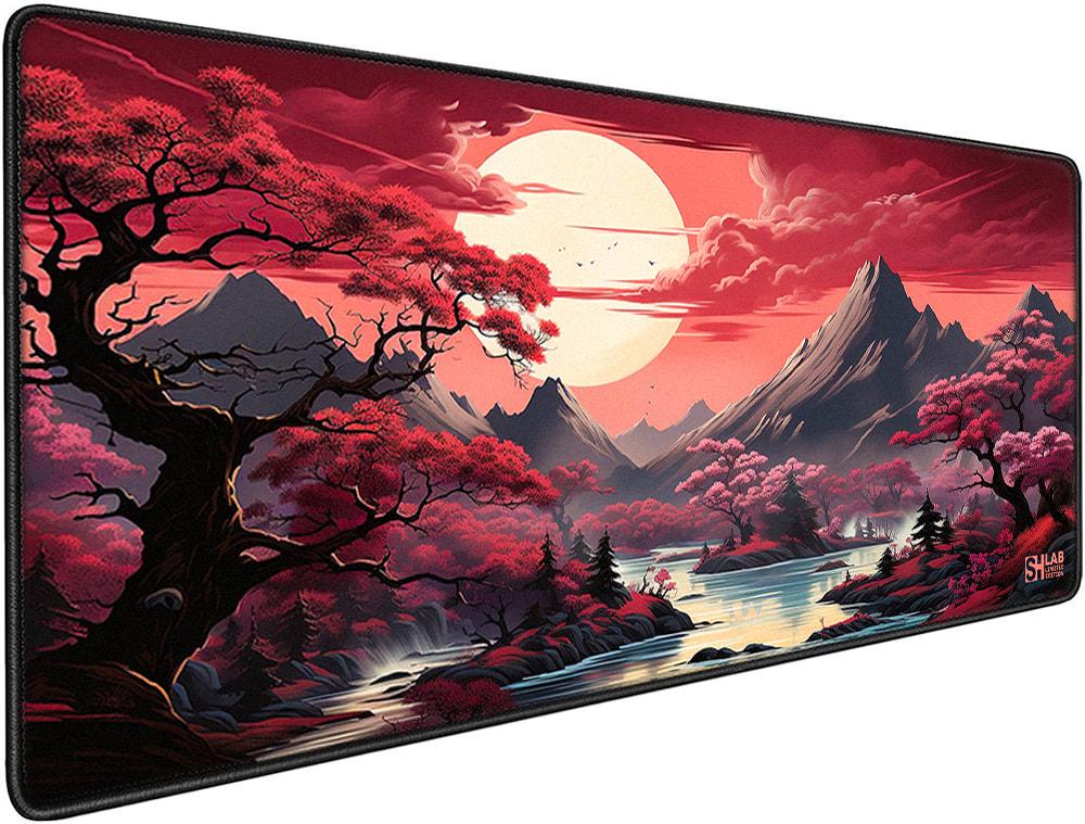 Коврик для мышки SHLab Mountain Landscape in Sakura SHM-131 70х30 см (35610)