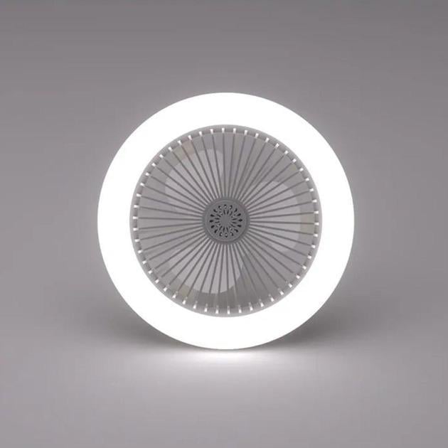 Лампа-вентилятор LED светодиодная и пультом дистанционного управления (AD-2261)