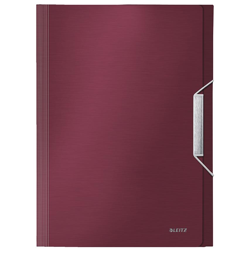 Папка Leitz Style на резинке А4 250 л. Красный (3957-00-28)