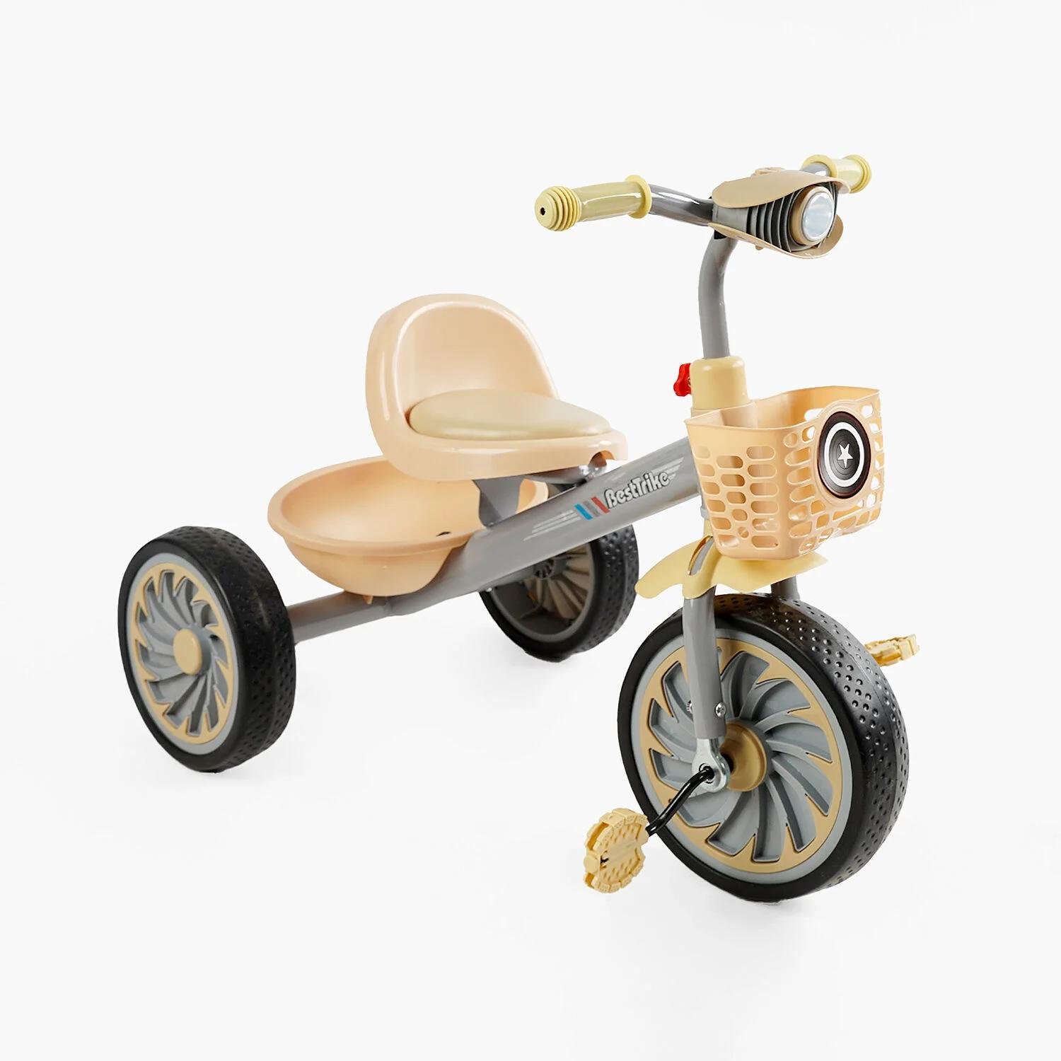 Детский велосипед трехколесный Best Trike BS-35761 колеса EVA/переднее 12"/заднее 10" (25371052)