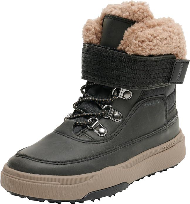 Ботинки зимние Geox Bunshee р. 31 Black Beige (20184028)