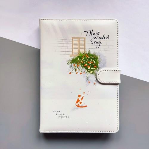 Блокнот "The window story" пустые страницы/точка/клеточка (2881)