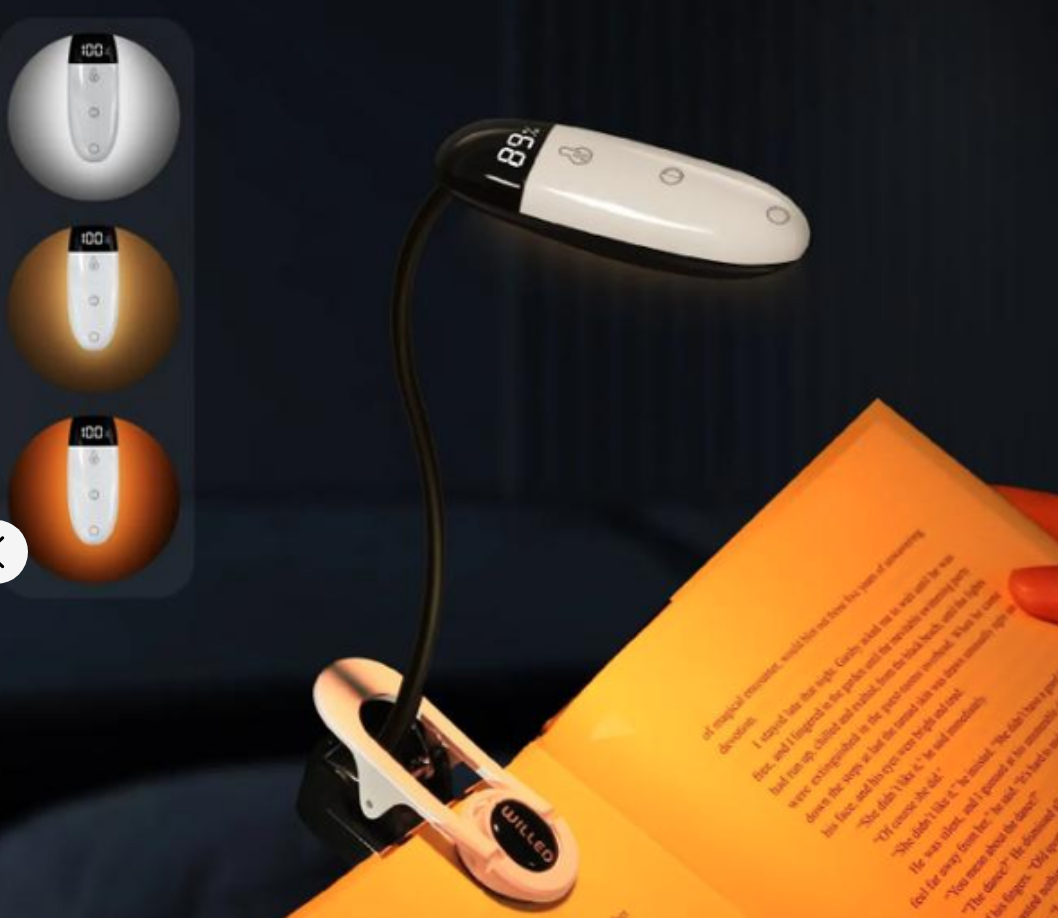 Лампа акумуляторна для читання 3 режими/5 рівнів освітлення (03738СК) - фото 4 Лампа акумуляторна для читання 3 режими/5 рівнів освітлення (03738СК) - фото 4
