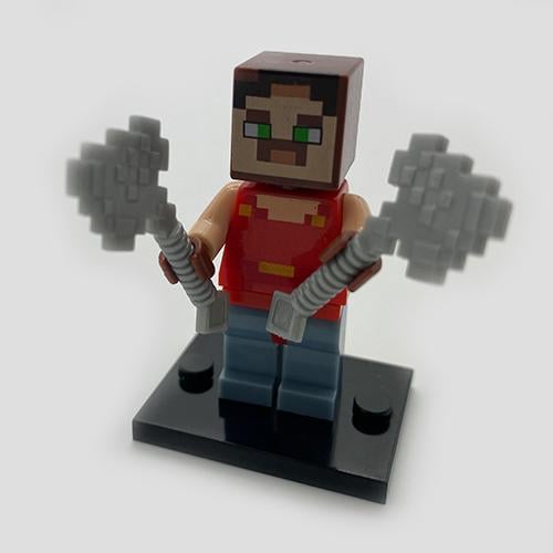 Конструктор фигурка iBlock Barbarian Minecraft 5 см