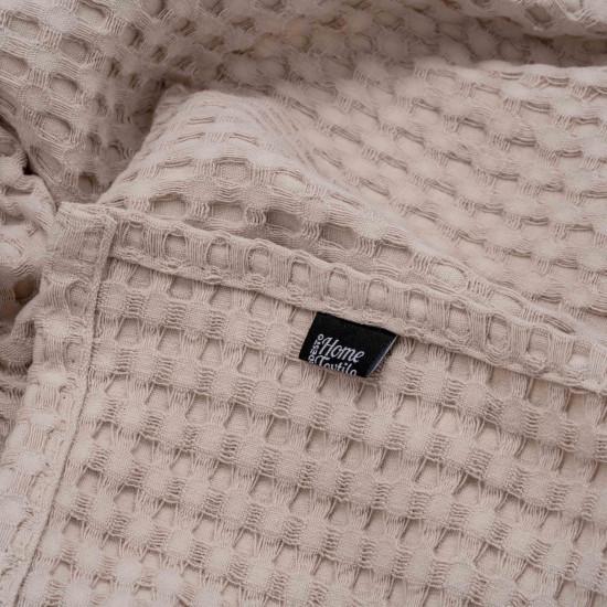 Плед Ardesto ART0816PE Pique 160х230 см Бежевий (2487472980) - фото 3