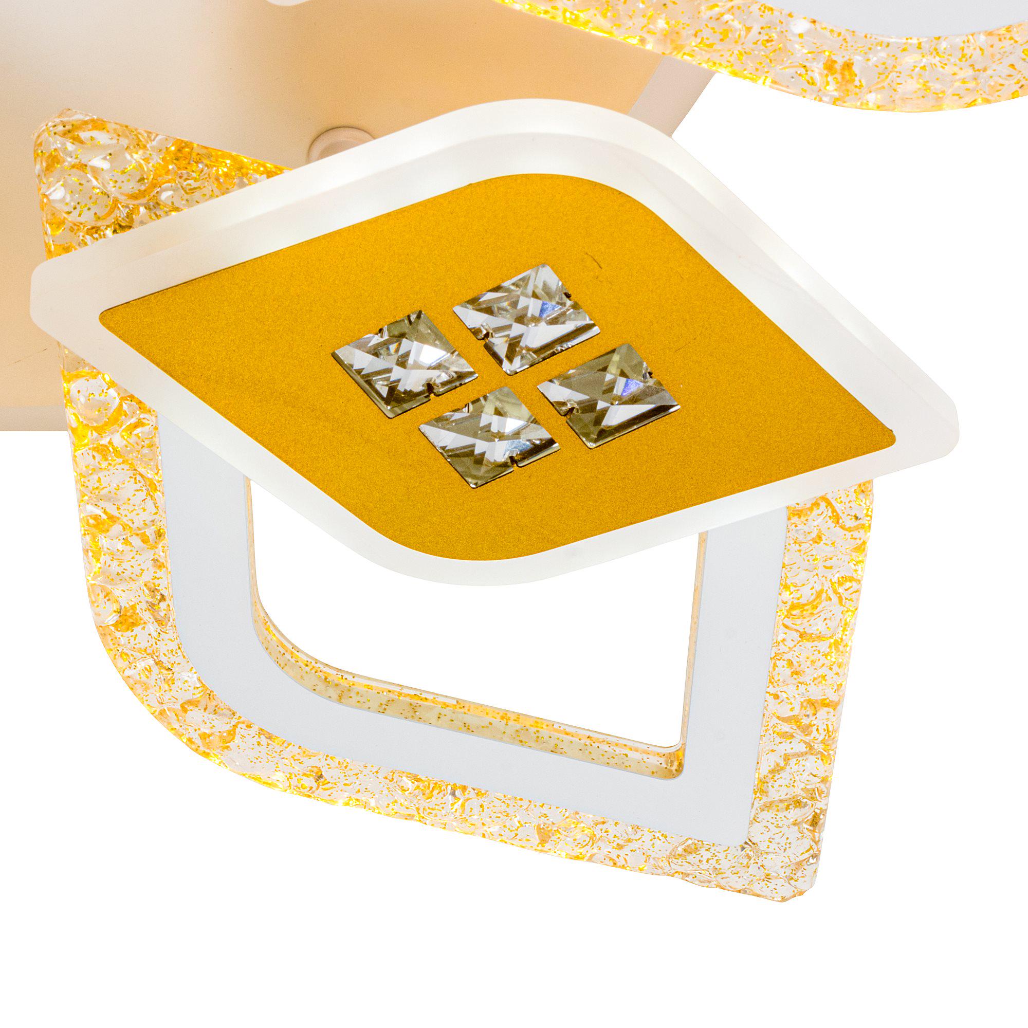 Люстра светодиодная с пультом Valeso V K39939-5+5+1 White/Gold (000036403) - фото 10 Люстра светодиодная с пультом Valeso V K39939-5+5+1 White/Gold (000036403) - фото 10