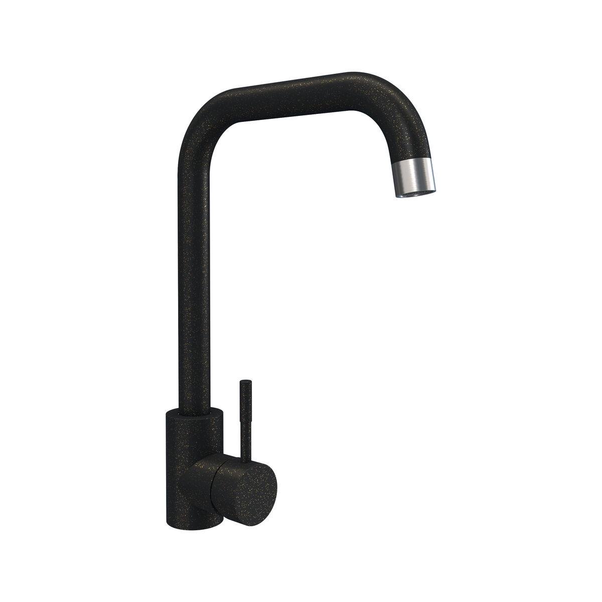 Смеситель Platinum NА3008B Черный/Gold глянец