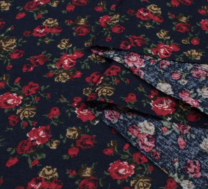 Тканина льон ширина 145 см Різнокольоровий (12623.052)