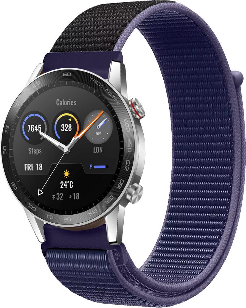Ремешок нейлоновый Sport Loop для Honor Magic Watch 2 46 мм Midnight Blue (17685-4D)