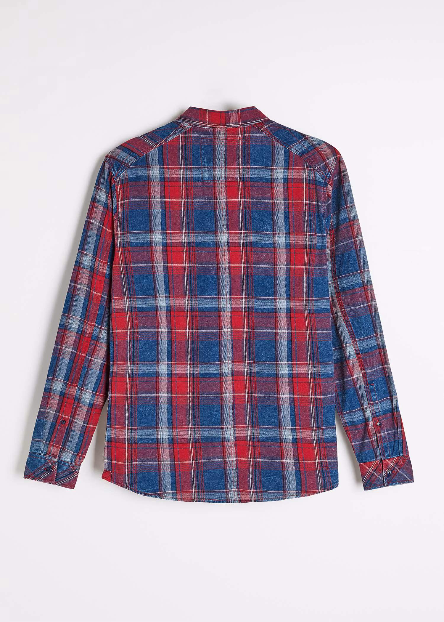 Сорочка чоловіча Diverse BURRN LG XL Синій/Червоний (5905384166678) - фото 10 Сорочка чоловіча Diverse BURRN LG XL Синій/Червоний (5905384166678) - фото 10