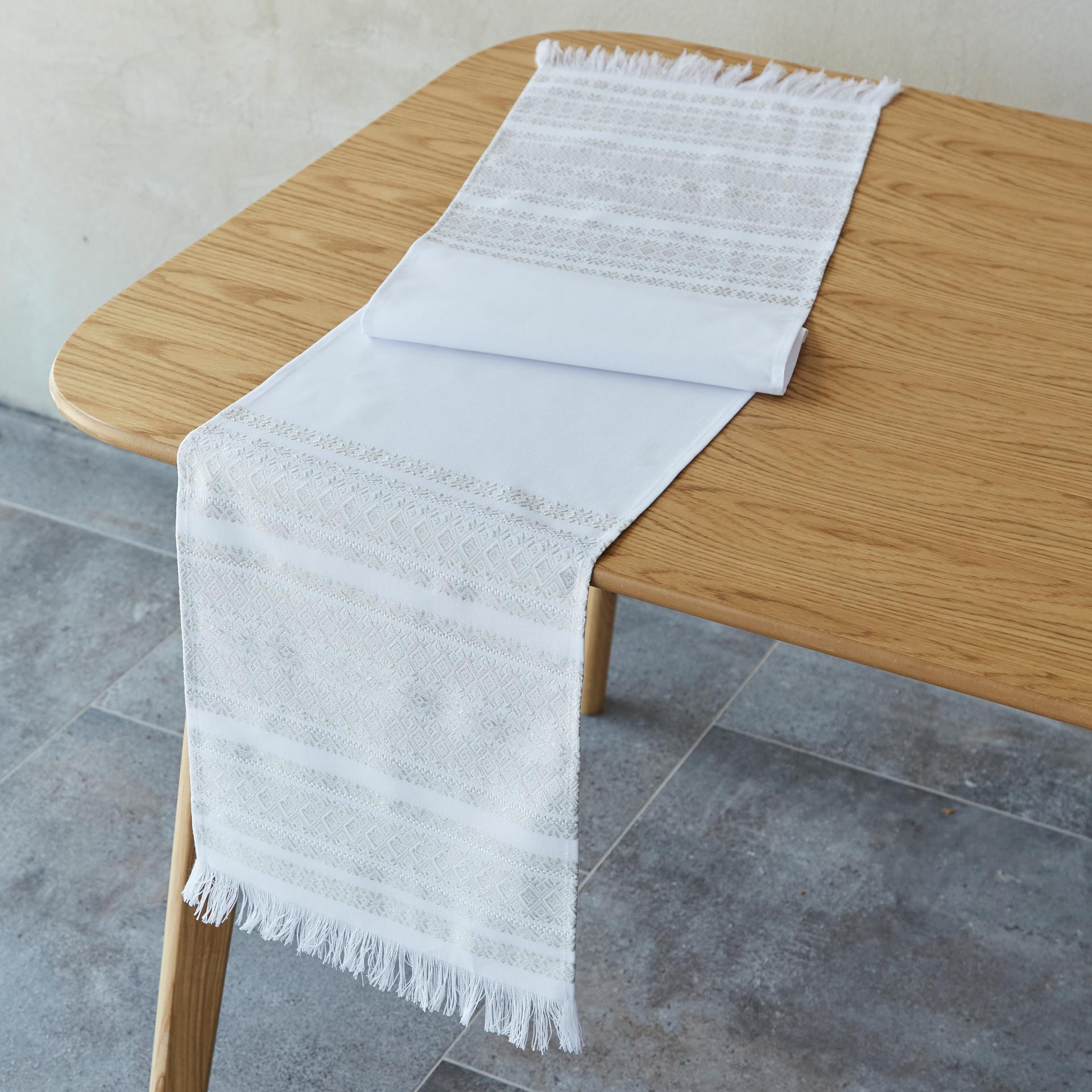 Рушник український 1,80х0,33 м Світло-зелений (68-23/00) - фото 2 Рушник український 1,80х0,33 м Світло-зелений (68-23/00) - фото 2