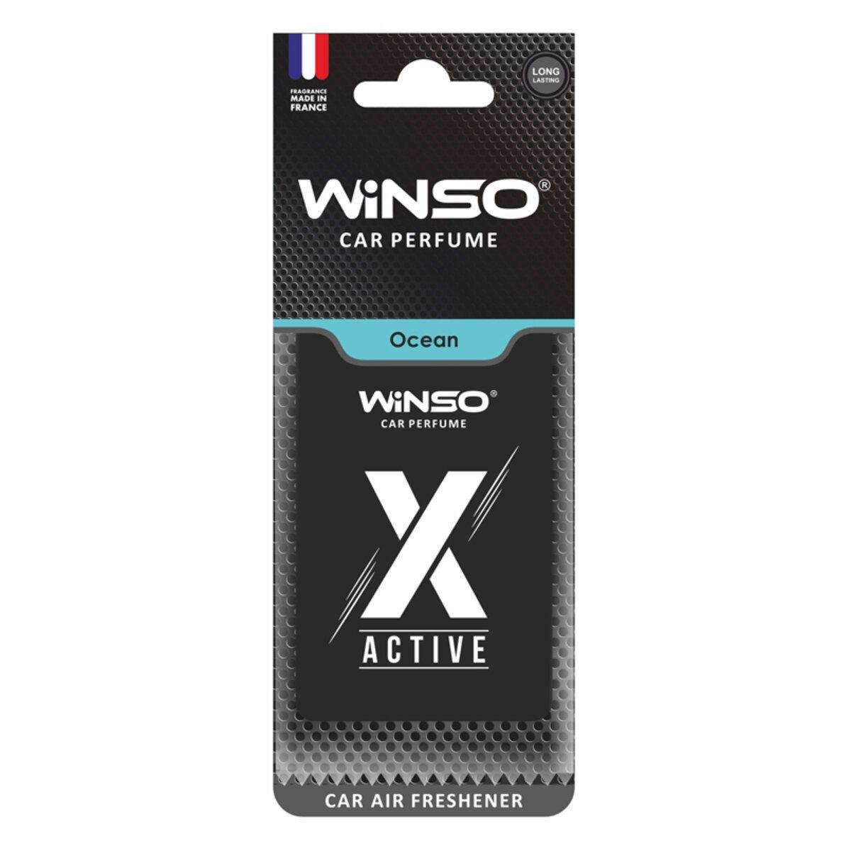 Ароматизатор для авто Winso X Active Ocean сухой