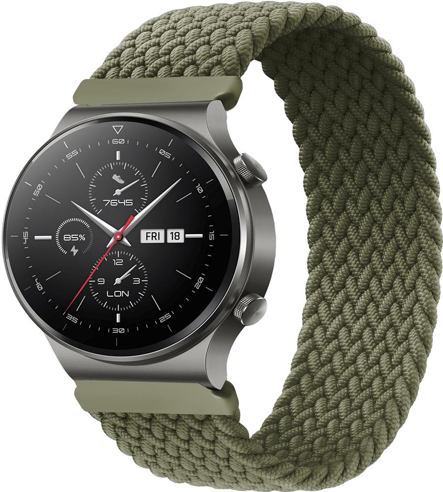 Ремінець Solo Loop для Huawei Watch GT 2 Pro (155 мм) Khaki (23359-17)