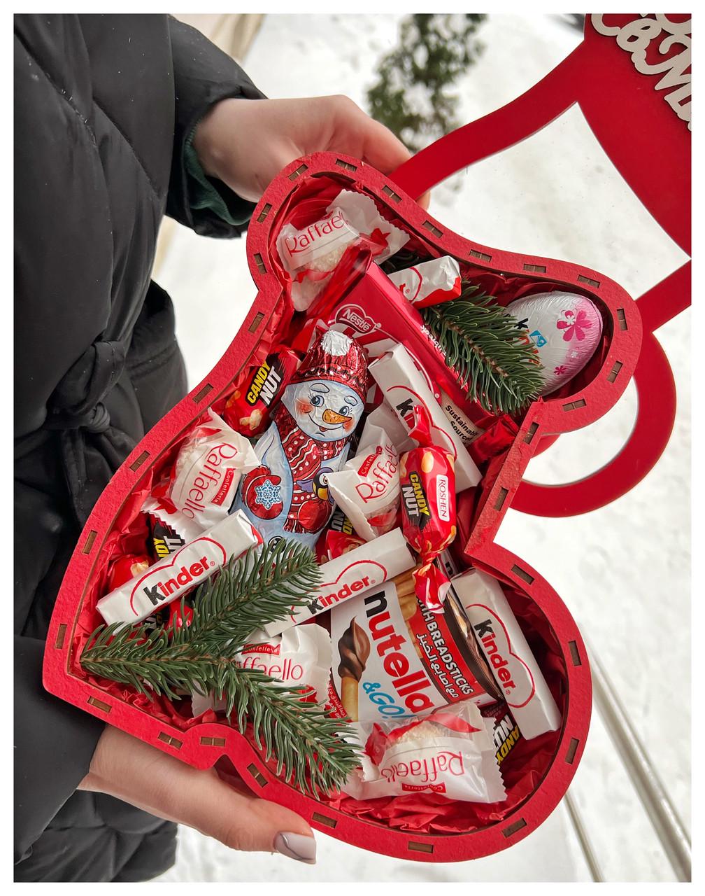 Подаруноковий бокс з ласощами до дня Святого Миколая (2047088865) - фото 2