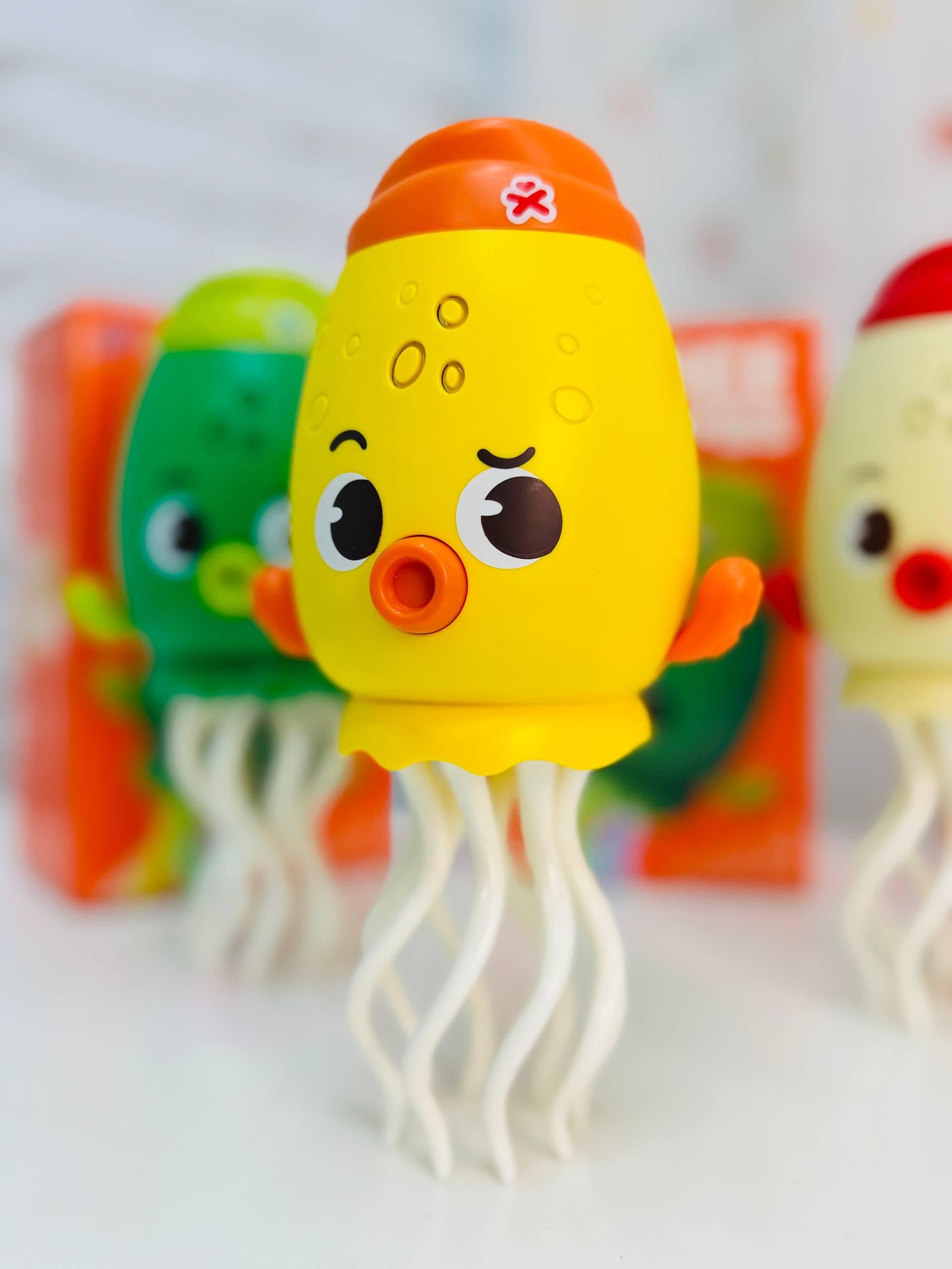Игрушка Танцующий кальмар Желтый (2663)