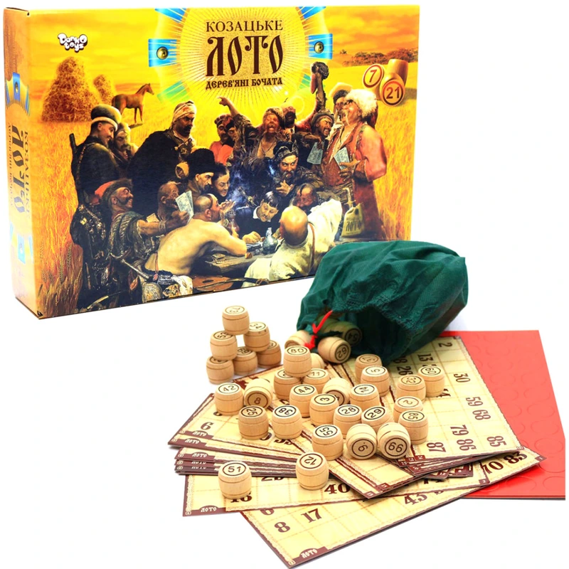 Настільна гра "Козацьке Лото" 2623 в коробці (31915322)