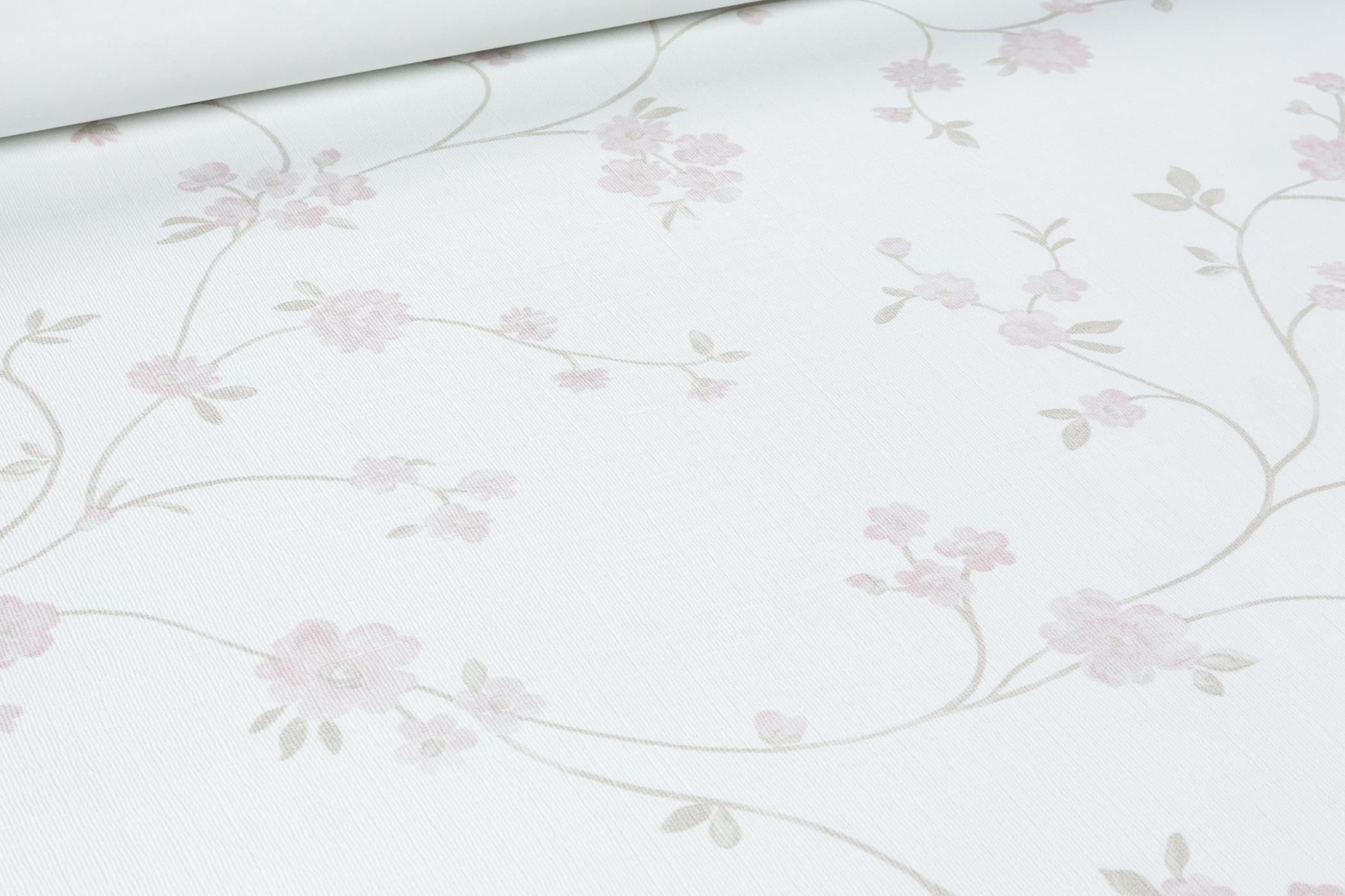 Обои флизелиновые A S Creation Country Charm 79230-1 винил горячего тиснения 1,06х10,05 м Бело-розовый Обои флизелиновые A S Creation Country Charm 79230-1 винил горячего тиснения 1,06х10,05 м Бело-розовый