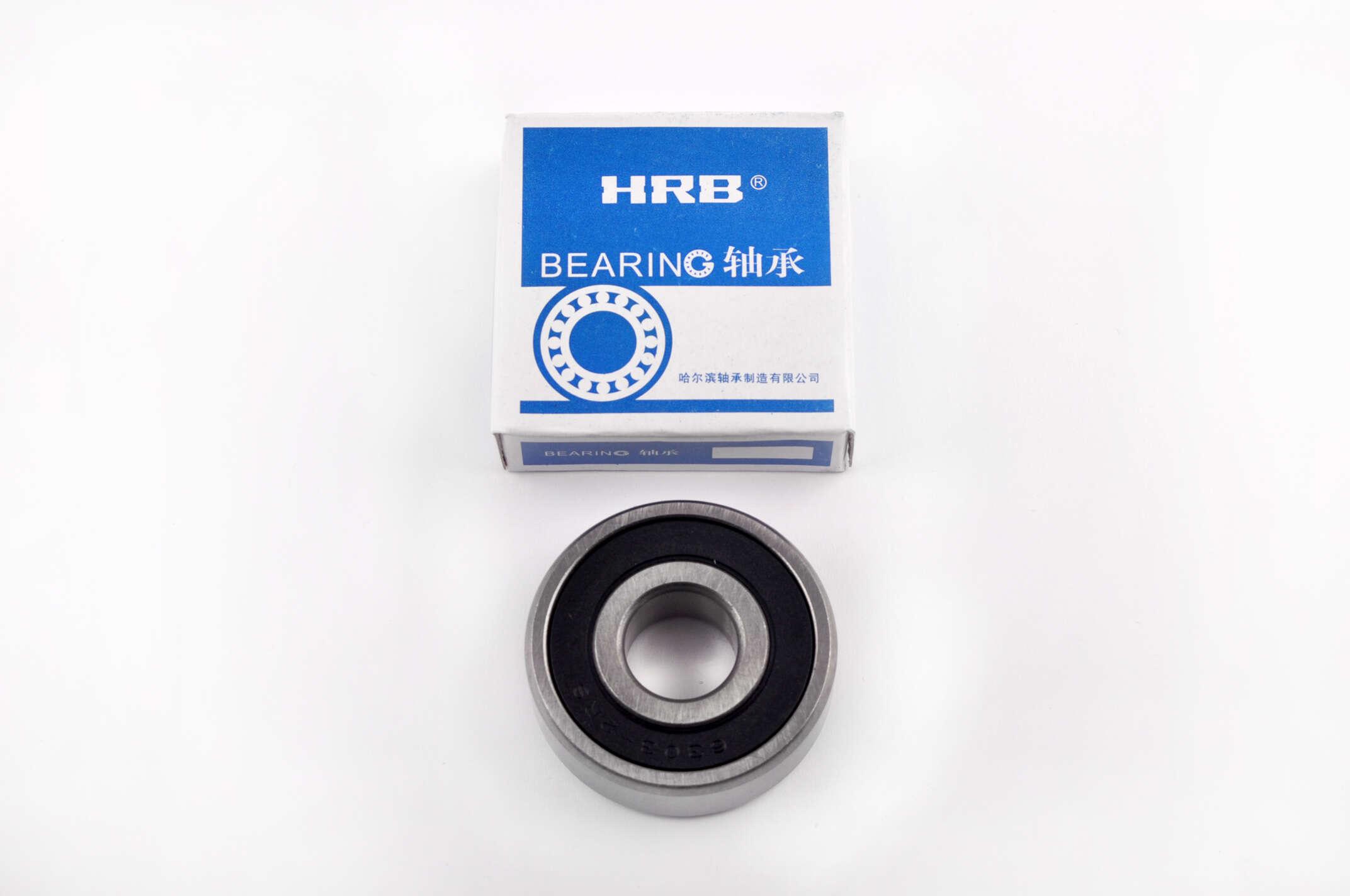 Подшипник коленвала HRB 6303-2RS 17х47х14 мм (S-2103)