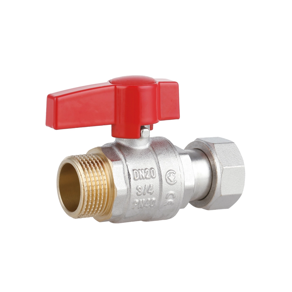 Кран шаровой прямой Thermo Alliance Standart 3/4"ВЗ с накидной гайкой (SD00054686)