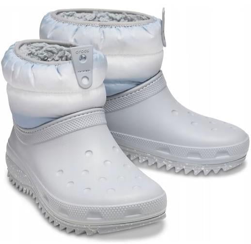 Чоботи жіночі Crocs Classic Neo Puff Shorty Boot Light Grey р. 36-37 Свіло-сірий (26860) Чоботи жіночі Crocs Classic Neo Puff Shorty Boot Light Grey р. 36-37 Свіло-сірий (26860)