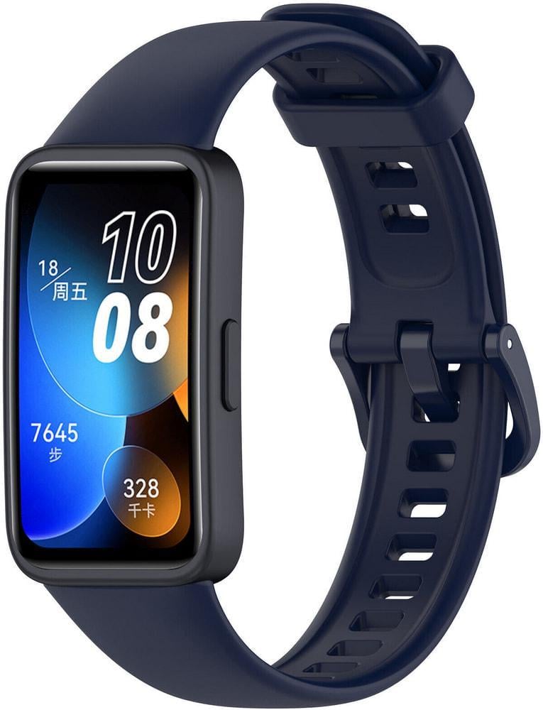 Ремінець Jsota для Huawei Band 9 силіконовий Dark Blue (36957-5D)