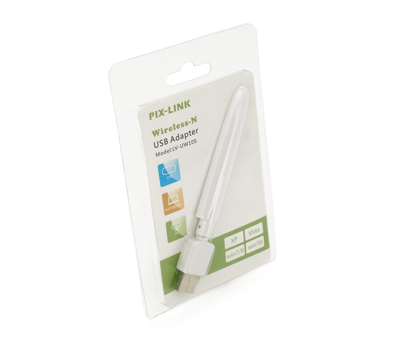 Адаптер бездротовий VOLTRONIC LV UW10S 150 Mbps 2.4 GHz USB White (LV UW10S 2DB) - фото 4 Адаптер бездротовий VOLTRONIC LV UW10S 150 Mbps 2.4 GHz USB White (LV UW10S 2DB) - фото 4