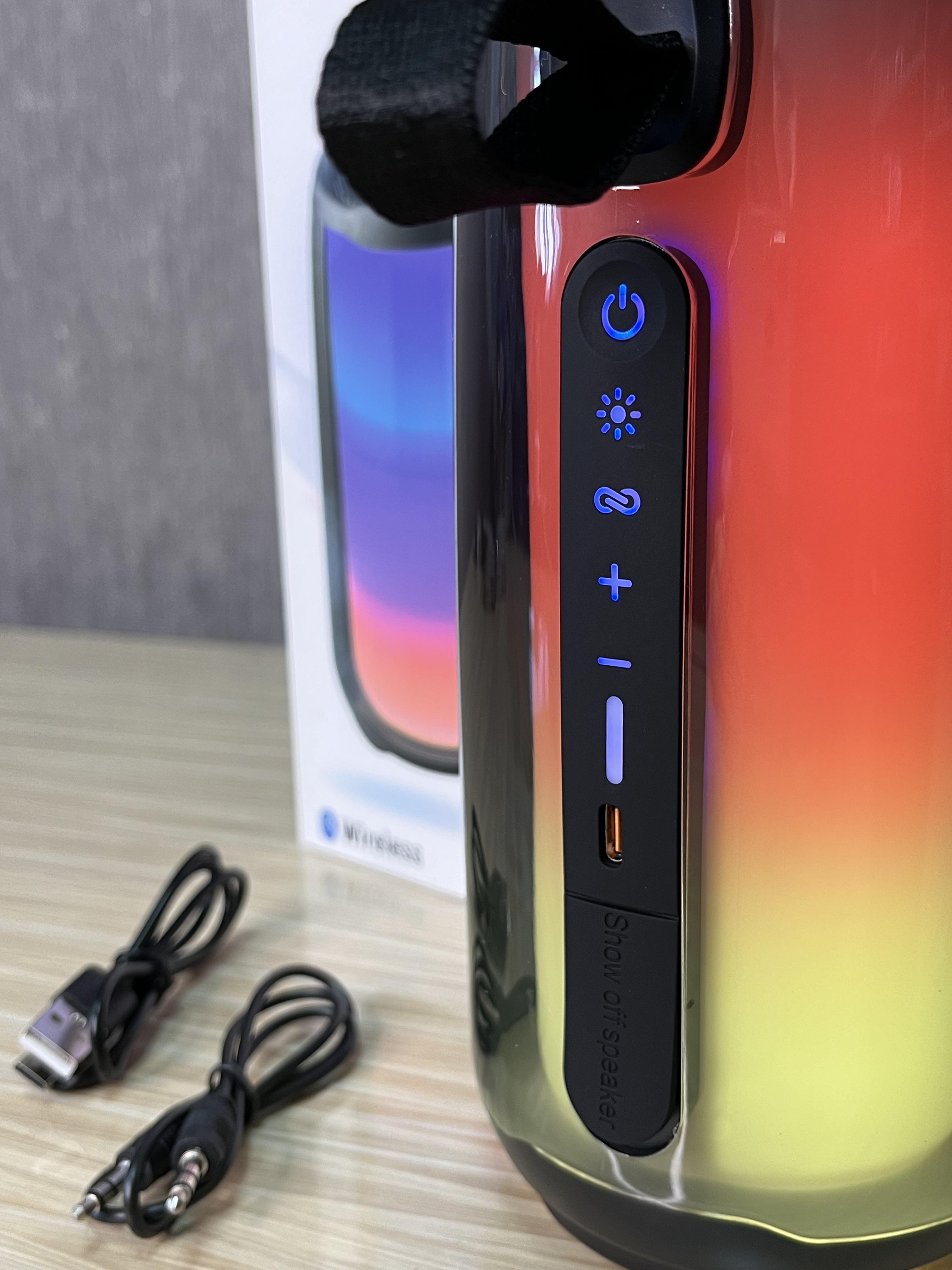 Портативная колонка Bluetooth Pulse 5 с микрофоном (260816) - фото 3
