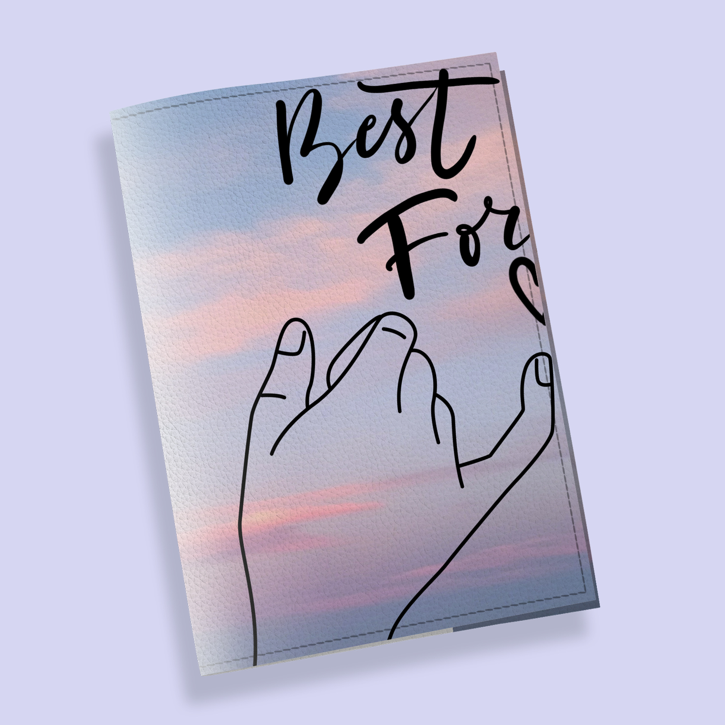 Обложка на паспорт The cover Best friends forever 9,6x13,3 см (901015)