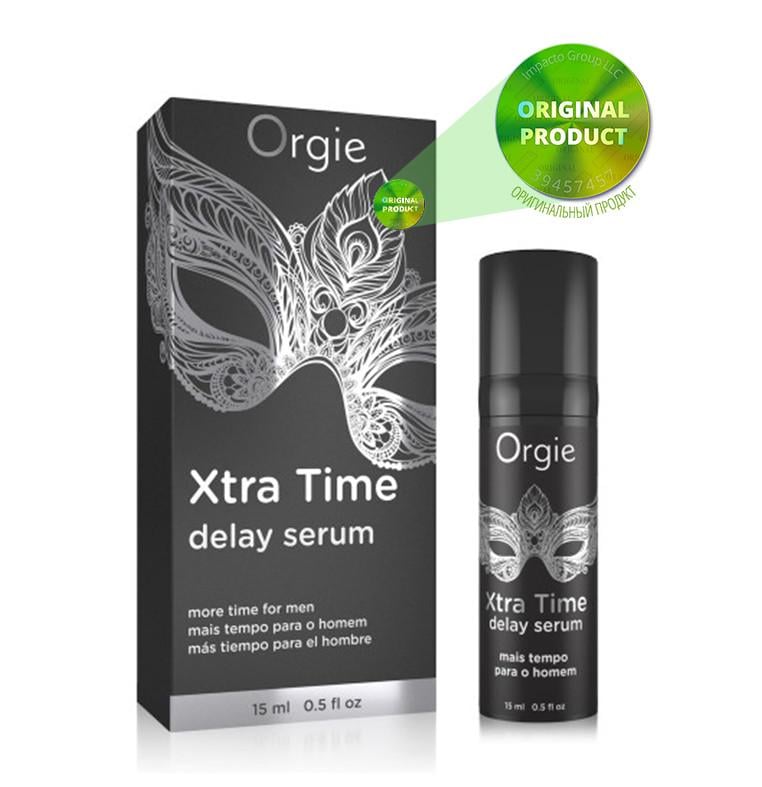 Сыворотка-пролонгатор акта Orgie X-TRA TIME Delay Serum 15 мл - фото 2