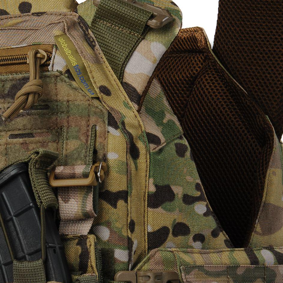 Плитоноска женская Warmor gen3 FL for Ladies С подсумками под магазины АК и быстрым боковым и верхним сбросом без плит Мультикам - фото 7