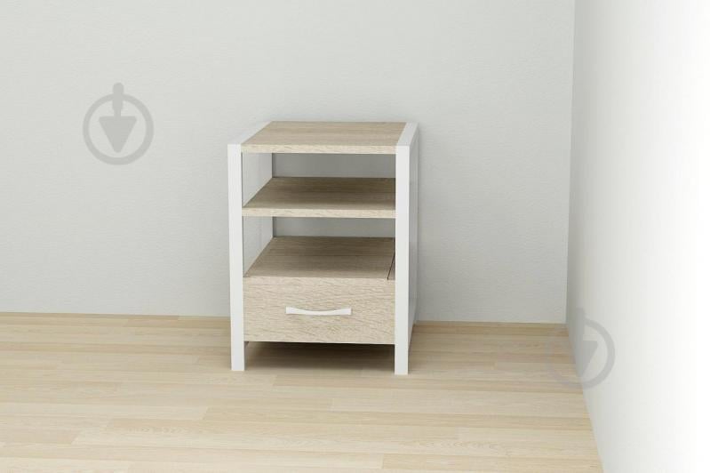 Тумба Ferrum-decor Вивьен 1/1 50x41x40 см Дуб Сонома (XK00100)