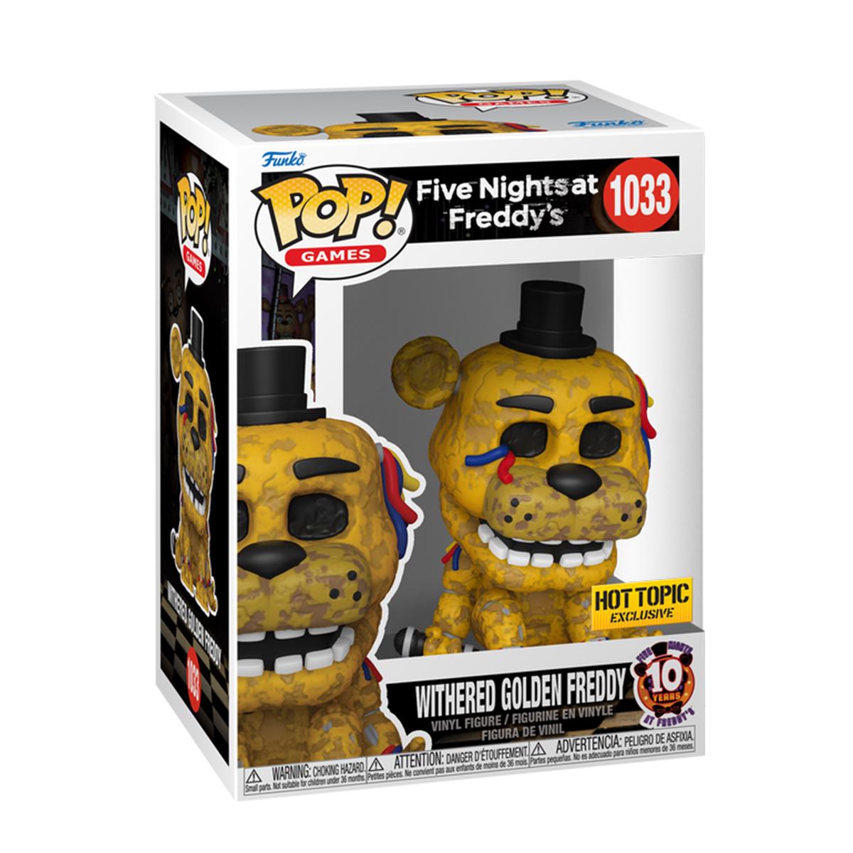 Детская игровая фигурка Funko POP Five Nights на Freddys Withered Golden Freddy (83091) Детская игровая фигурка Funko POP Five Nights на Freddys Withered Golden Freddy (83091)