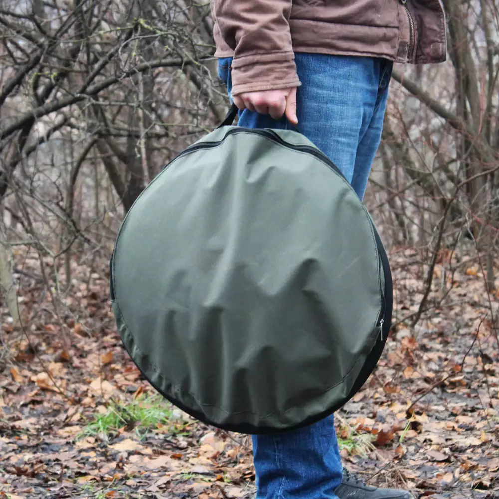 Чехол оксфорд для сковороди 50 см Зеленый (14-2-SP00162) - фото 2