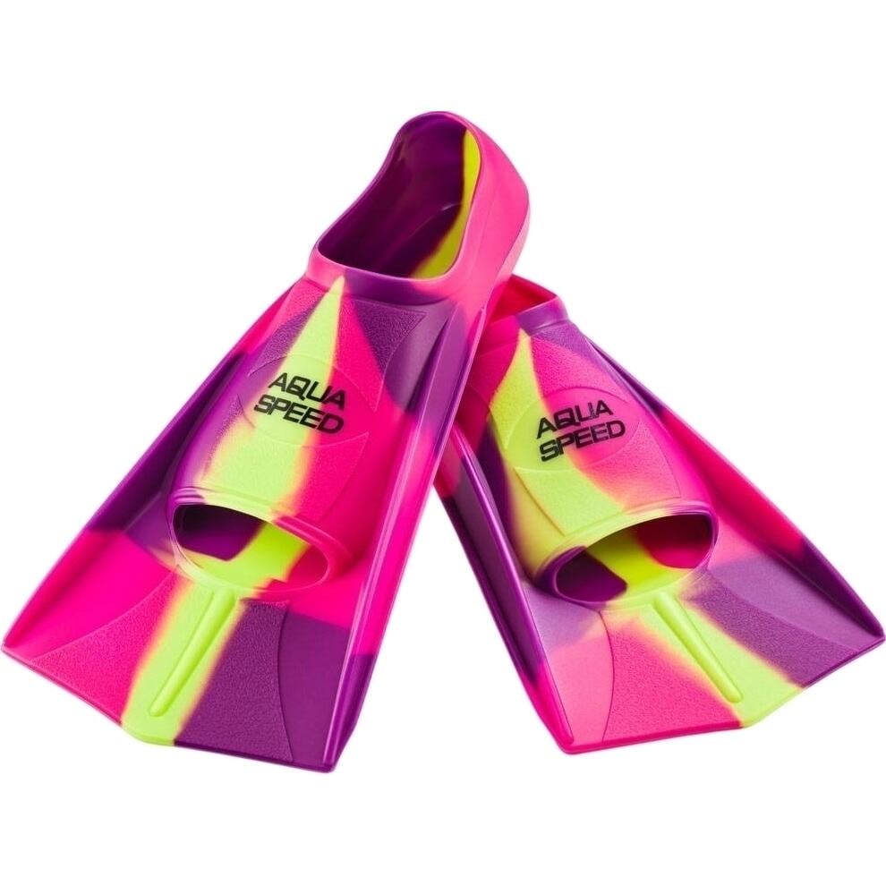 Ласты Aqua Speed TRAINING FINS р. 35-36 Розово-лаймовый (137-93)
