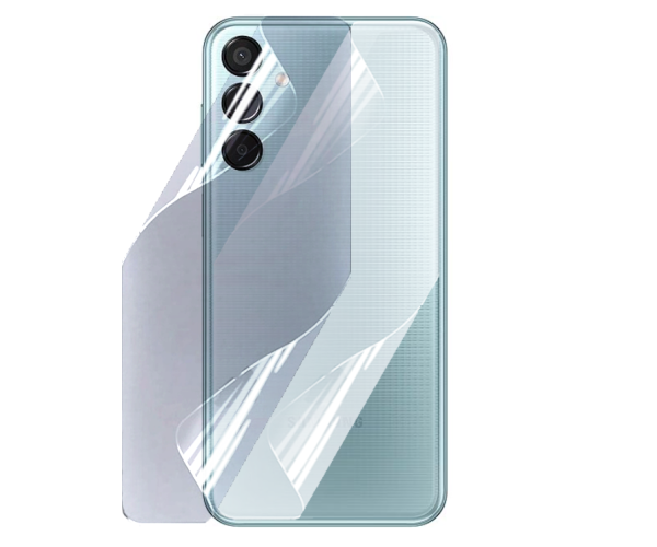 Противоударная гидрогелевая пленка Hydrogel Film для Samsung Galaxy M15 5G на заднюю панель, Transparent