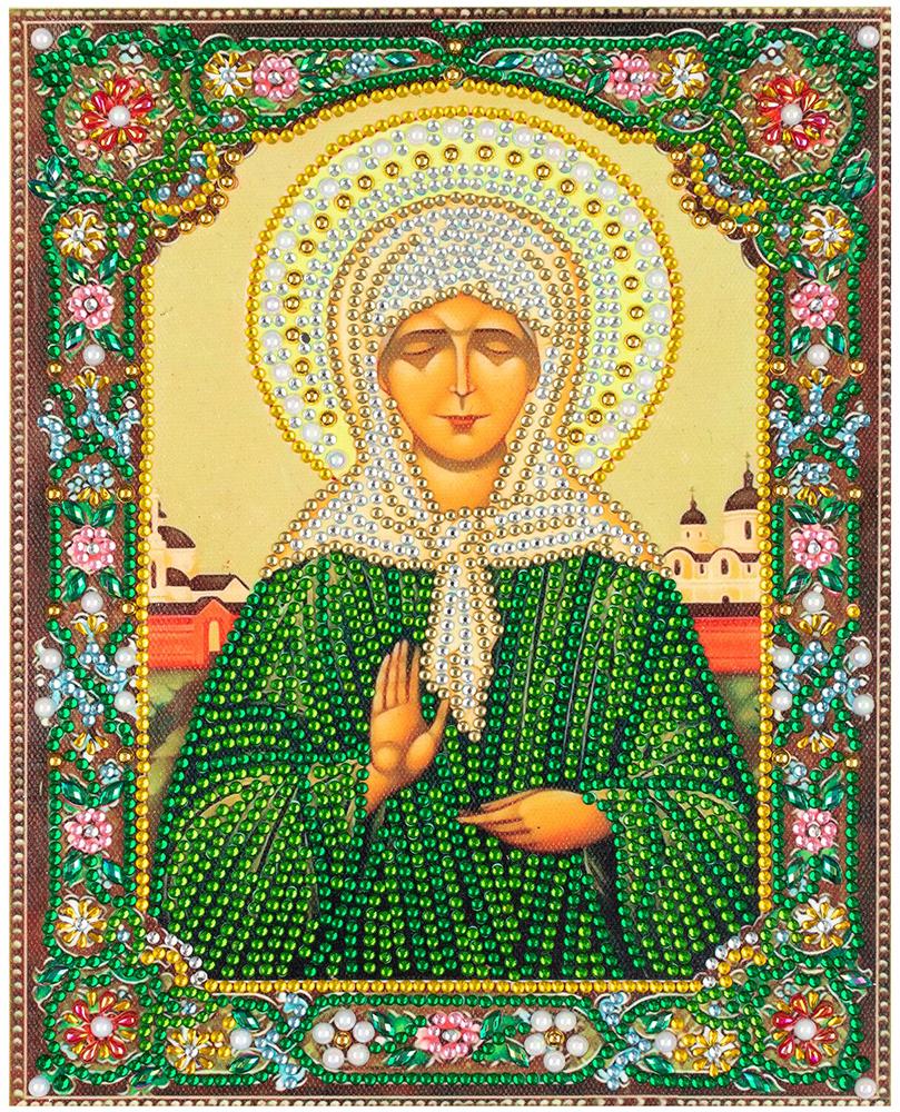 Алмазная Мозаика Emerald Craft Икона Святая Матрона 25x30 см (23935)